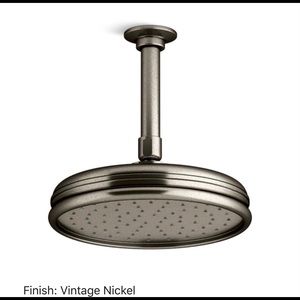NEW-Kohler 8” Traditional Round Rain Showerhead